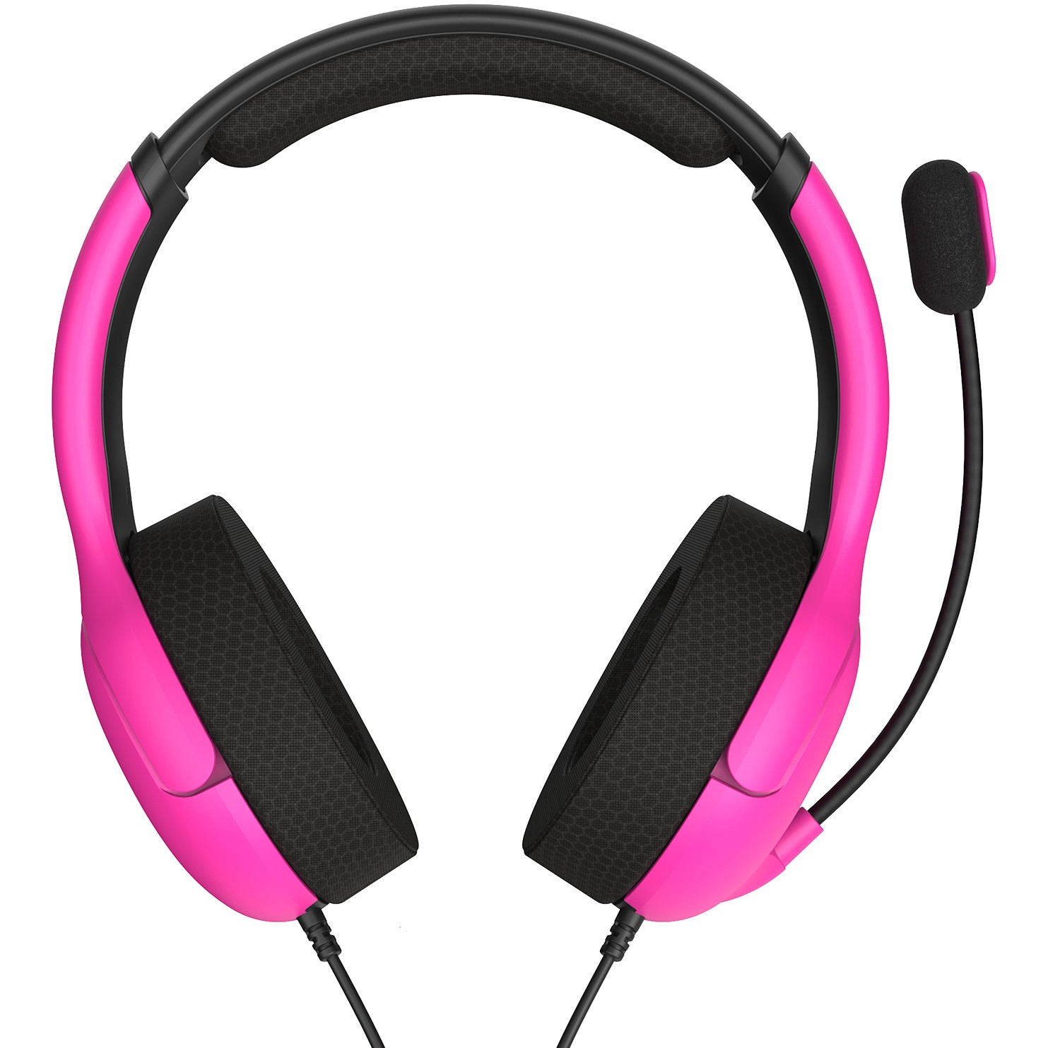 PDP Nebula Kopfhörer Kabelgebunden Kopfband Gaming Schwarz, Pink