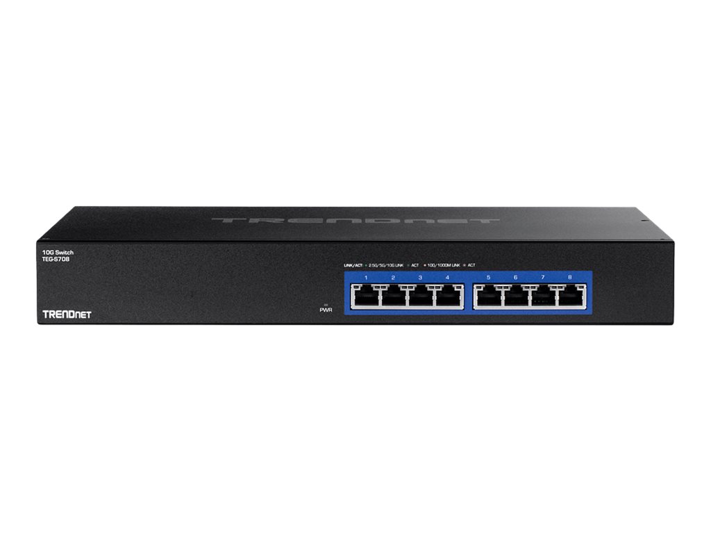 TRENDnet TEG-S708 8-Port 10G Switch