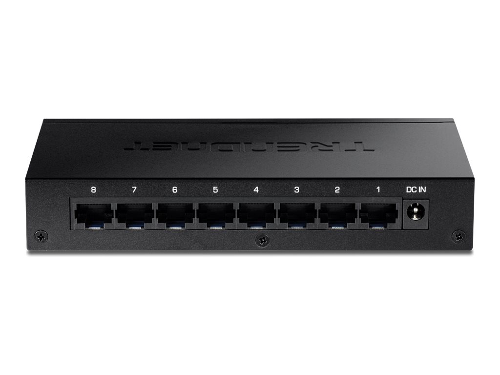 TRENDnet TEG-S83, 8-Port Gigabit-Desktop-Switch