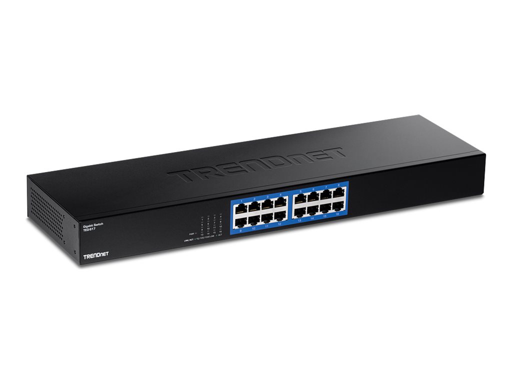 TRENDnet TEG-S17, 16-Port Gigabit Switch