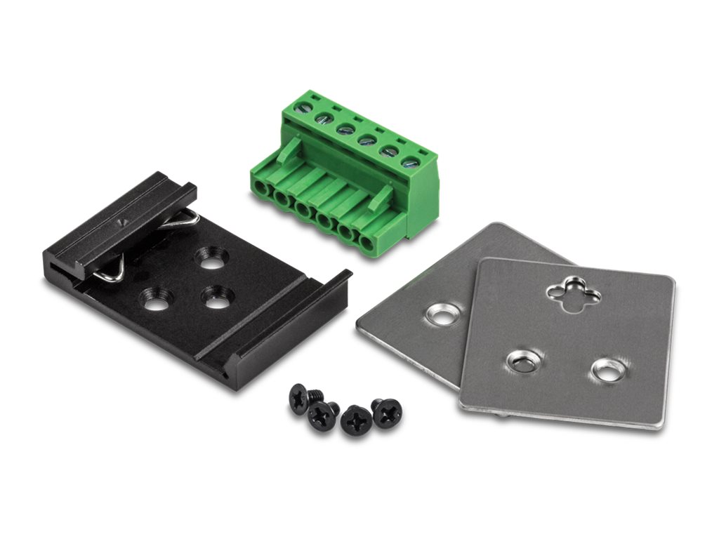 TRENDnet TI-G62 6-Port Gehärteter Industrieller Gigabit DIN-Rail Switch