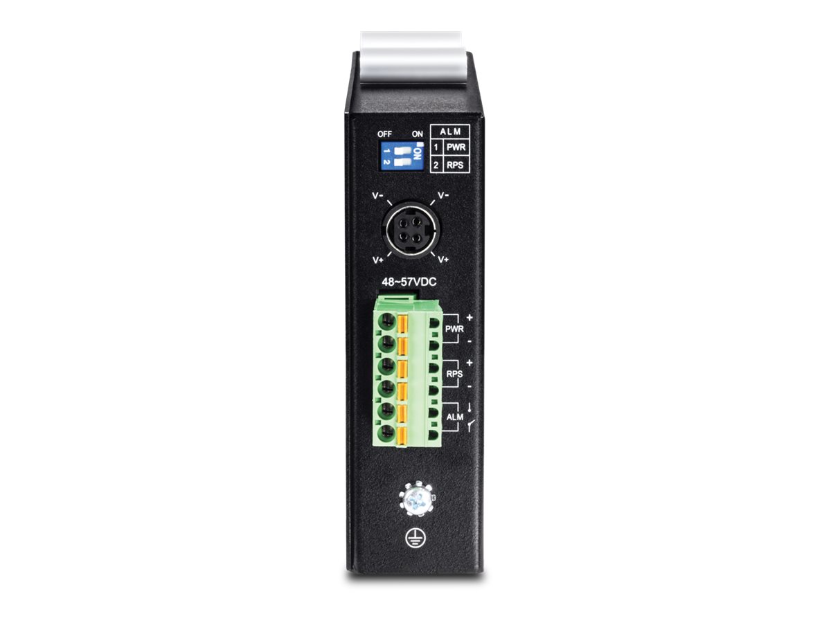 TRENDnet TI-PG541i 6-Port Switch PoE+ Industrial Gigabit Layer 2 DIN-Rail