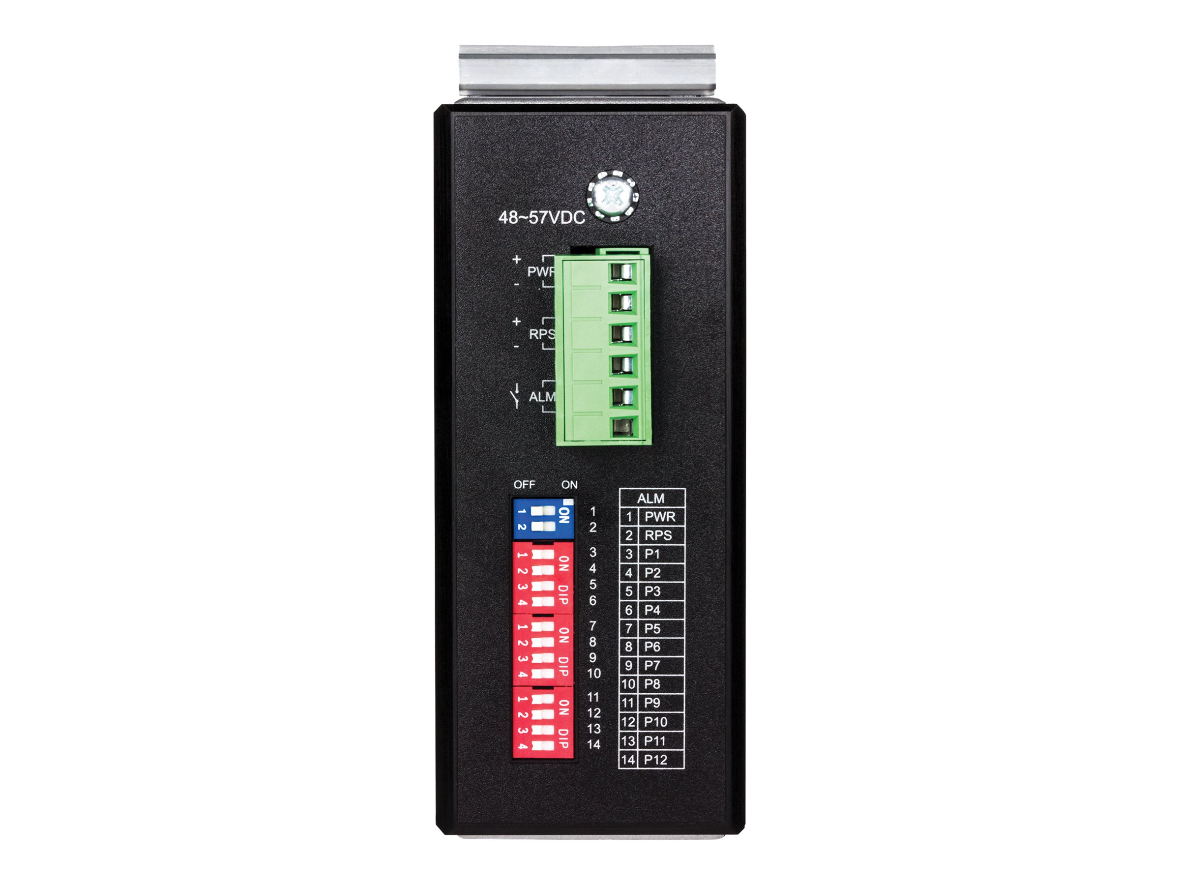 TRENDnet Industrie Switch 12Port Gbit ManagedL2+ PoE+ Metall