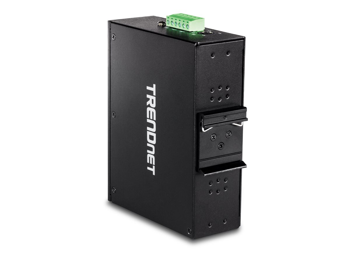 TRENDnet TI-PG102 10Port DIN-Rail Switch Industrial Gigabit PoE+