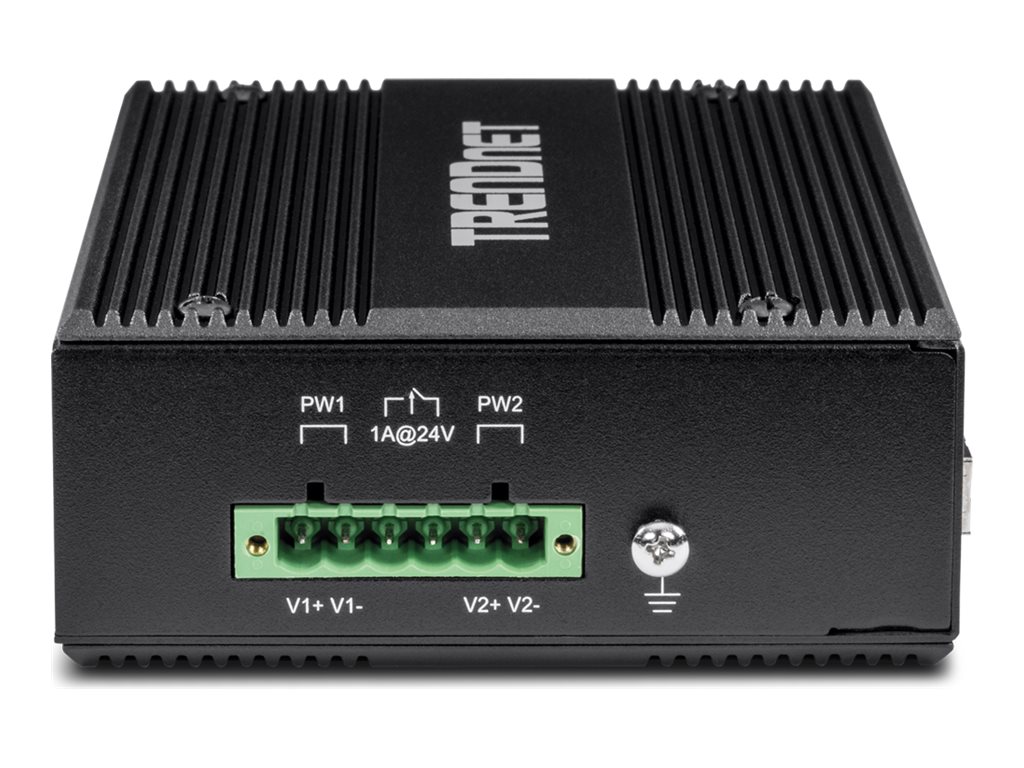 TRENDnet TI-PG62B 6port Switch PoE+ 2SFP Industrial Gigabit