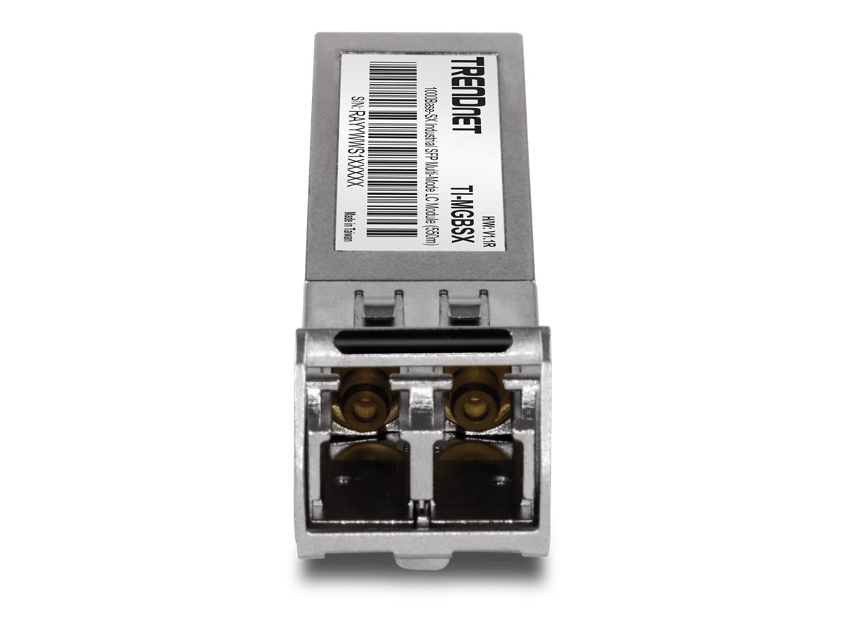 TRENDnet TI-MGBSX GBIC 1000-Base-SX LC Industrial Multi-Mode 550m
