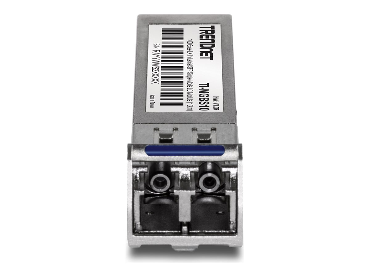 TRENDnet TI-MGBS10 GBIC Single-Mode LC Industrial Module 10km