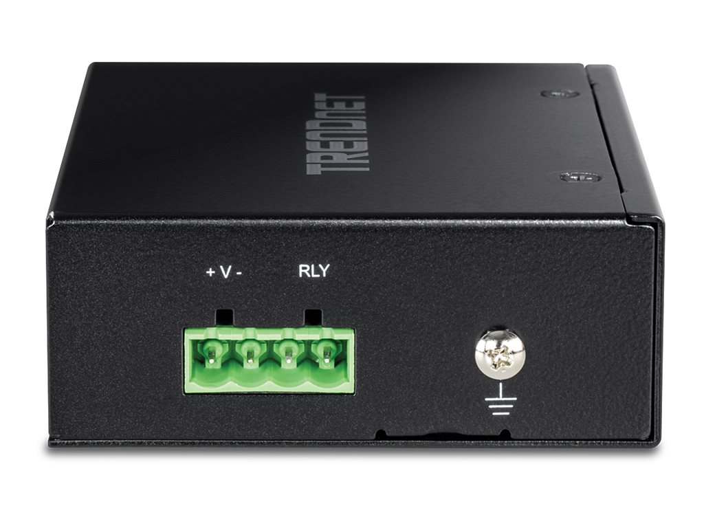 TRENDnet TI-PF11SFP Media Converter Industrial SFP to Gigabit PoE+