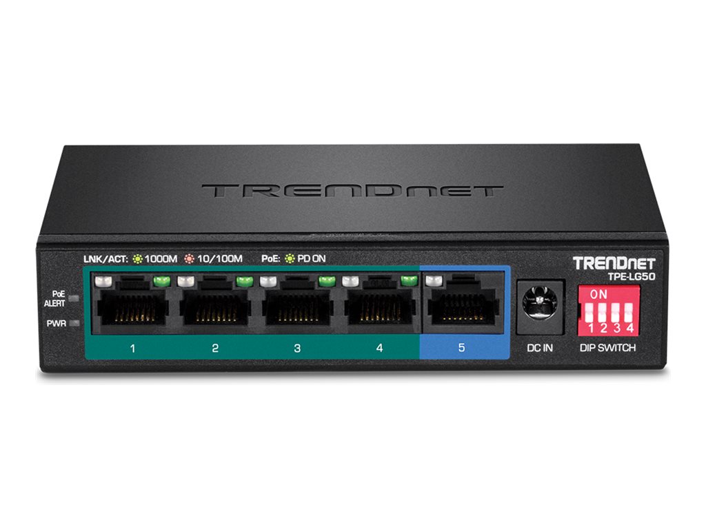 TRENDnet TPE-LG50 PoE+ Switch
