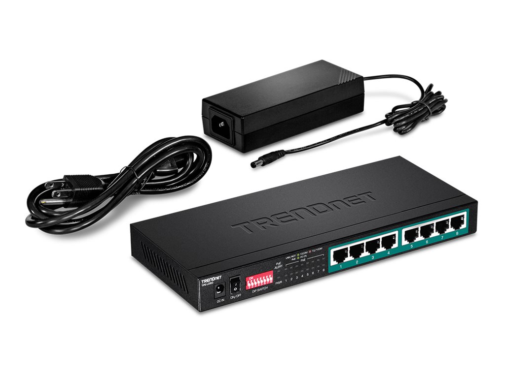 TRENDnet TPE-LG80 PoE+ Switch