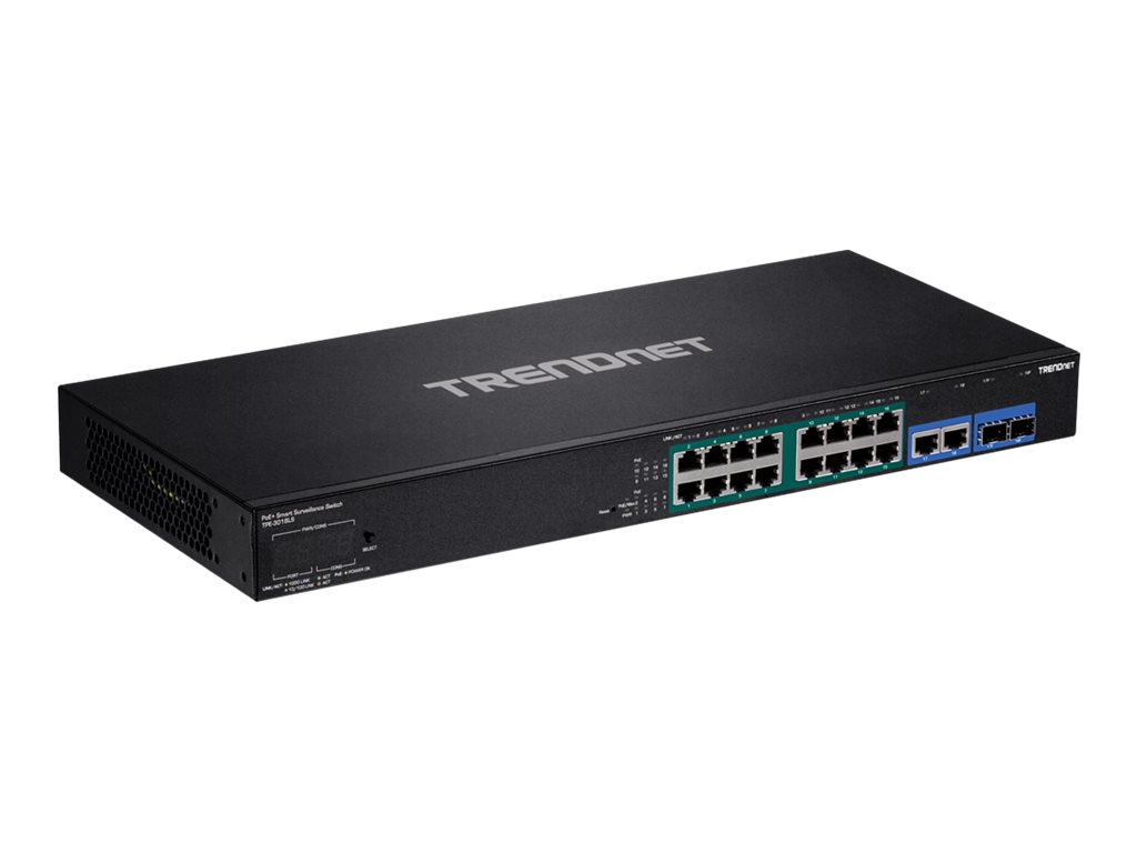 TRENDnet 18-Port Gigabit PoE+ Smart Surveillance Switch