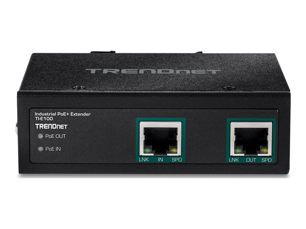 TRENDnet TI-E100 Industrial Gigabit PoE+ Extender