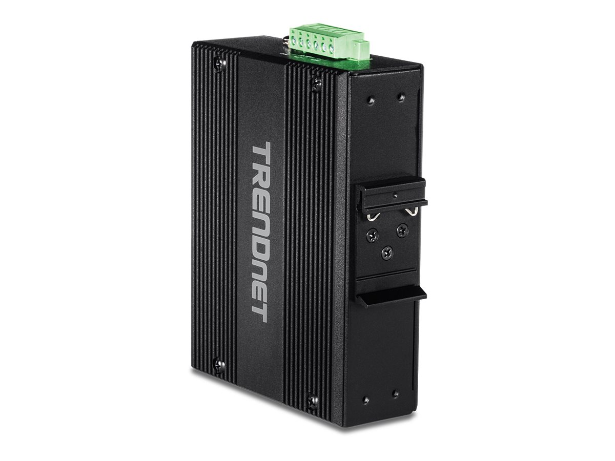 TRENDnet TI-PG80B 8-Port PoE+ Switch Industrial Gigabit DIN-Rail (24-56V)