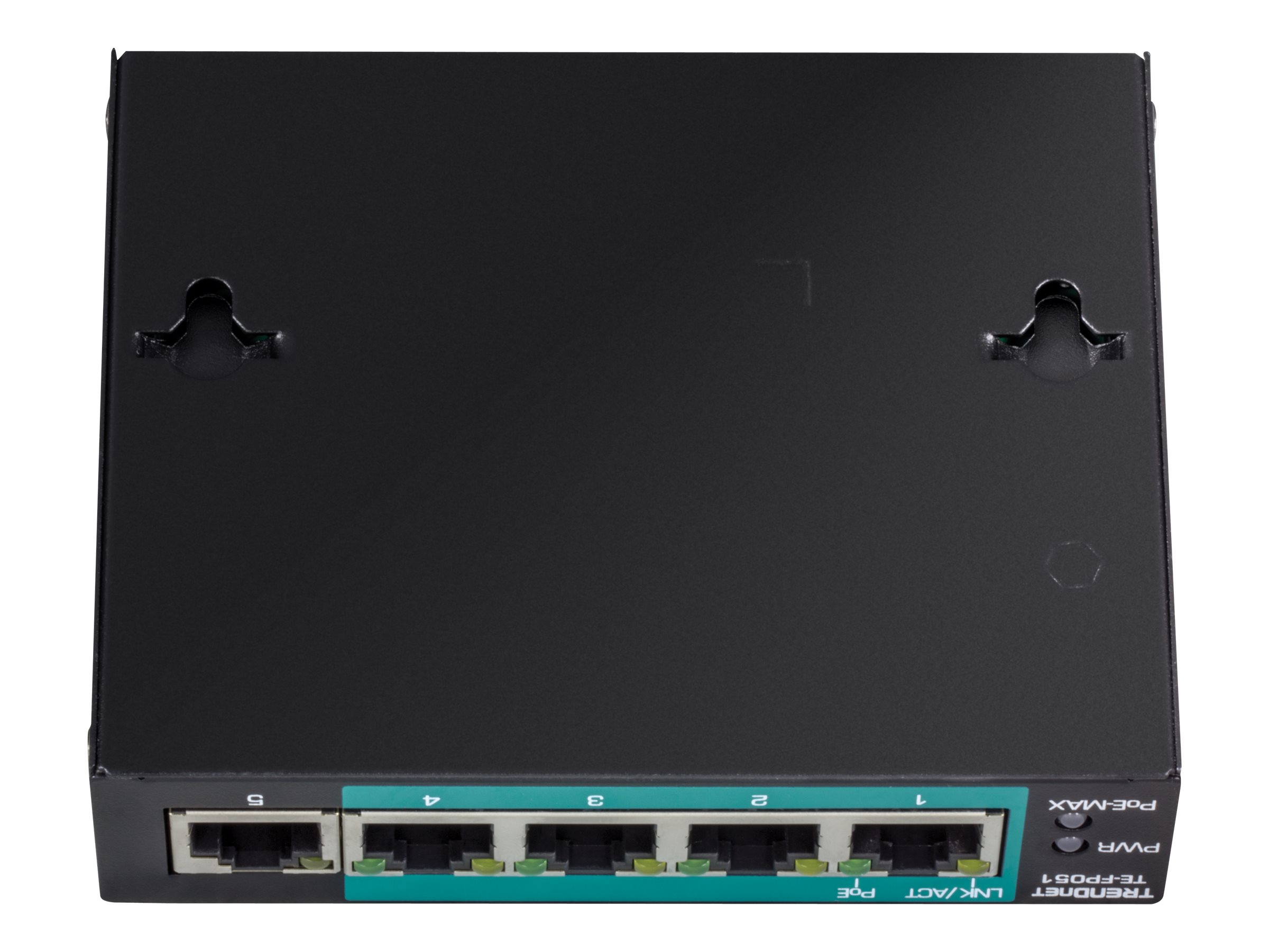 TRENDnet TE-FP051 5-Port PoE+ Switch Fast Ethernet Long Range