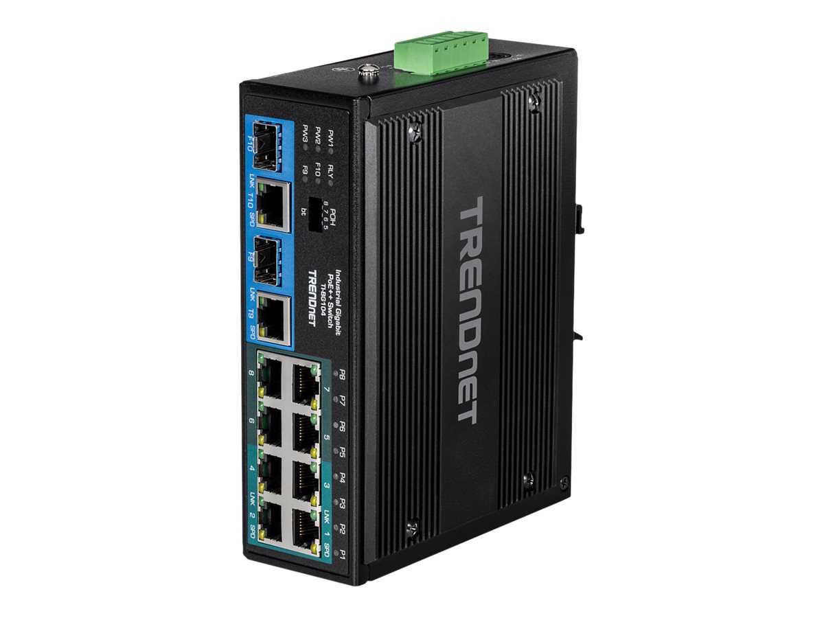TRENDNET TI-BG104 10 Port Rail Switch