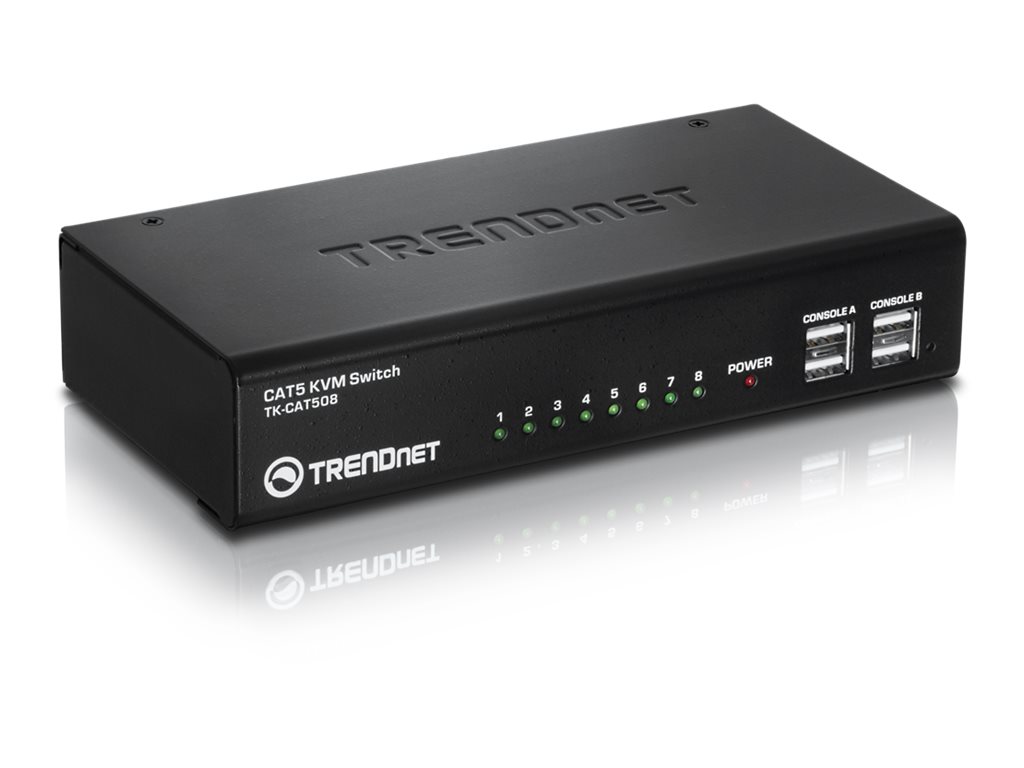 TRENDnet TK-CAT508 8-port KVM Switch CAT5