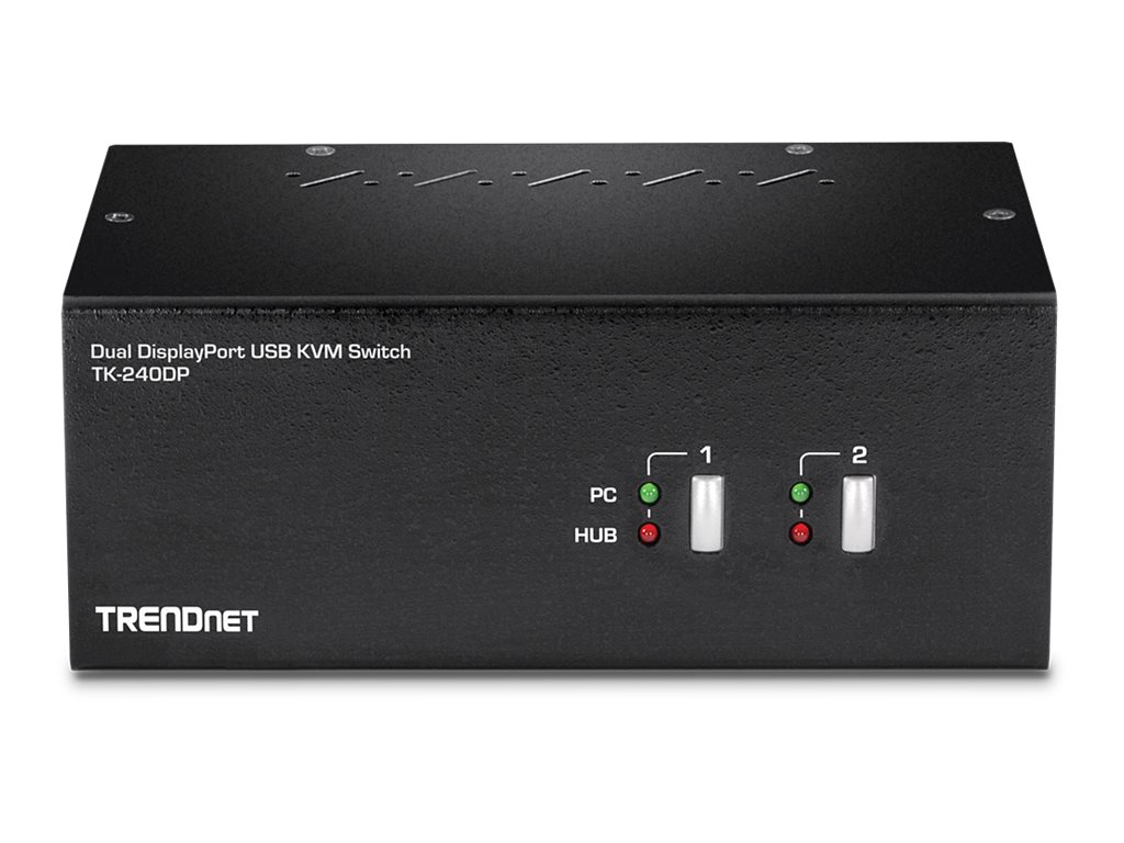 TRENDNET TK-240DP DisplayPort KVM Switch
