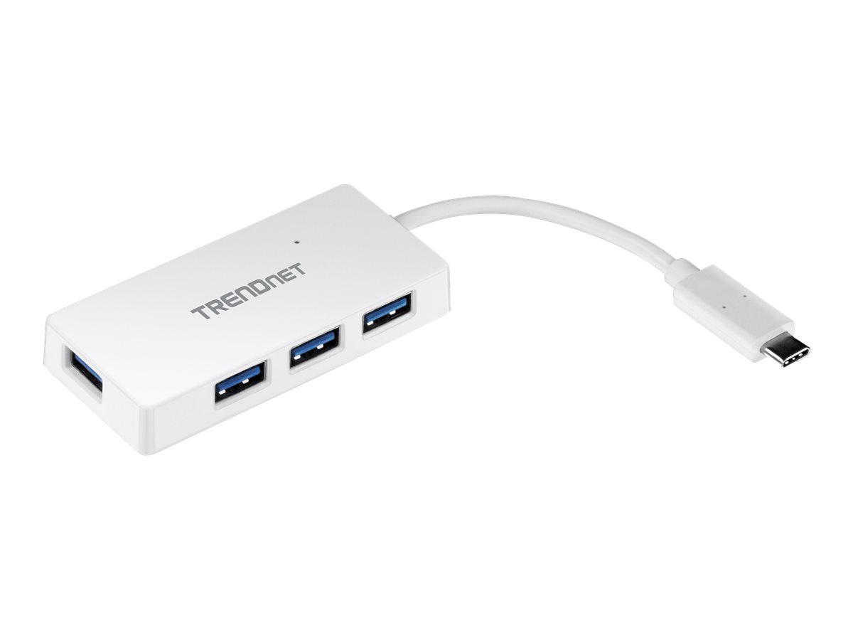 TRENDnet TUC-H4E 4-Port USB-C Mini Hub Version v2.0R