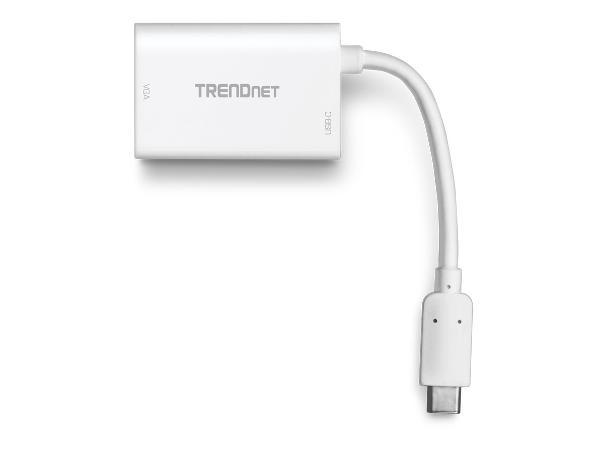TRENDnet USB-C zu VGA HDTV USB TYP-C zu VGA Power Delivery