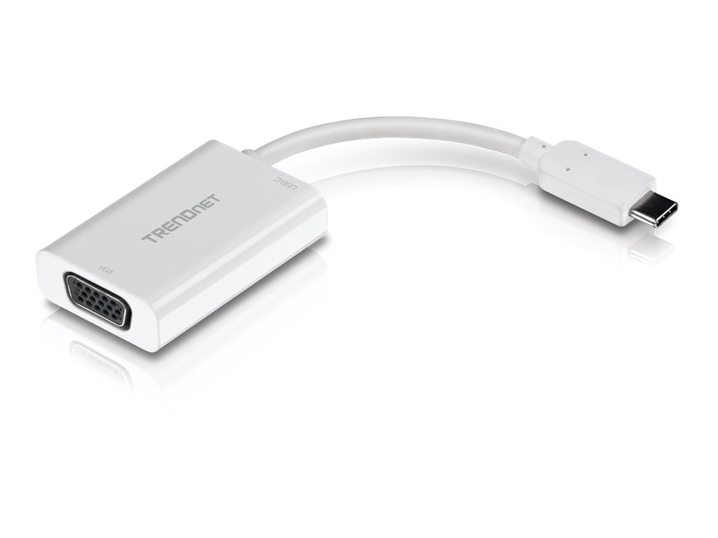 TRENDnet USB-C zu VGA HDTV USB TYP-C zu VGA Power Delivery