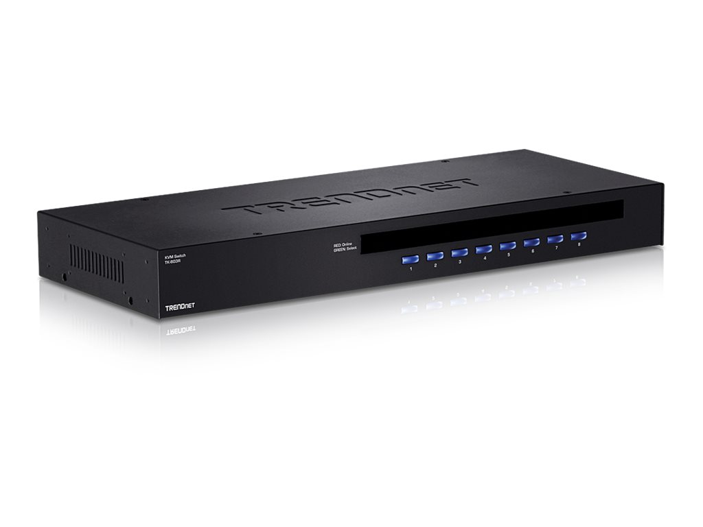 TRENDnet KVM 8-Port USB/PS/2 Switch 19