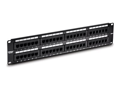 TRENDnet Patchpanel 48-port Cat6 ungeschirmt 19