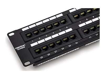 TRENDnet Patchpanel 48-port Cat6 ungeschirmt 19