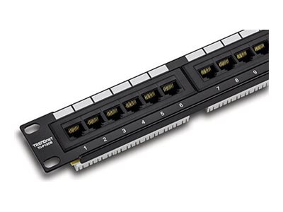 TRENDnet Patchpanel 12-Port Cat. 6 ungeschirmt (10 wide)
