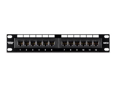 TRENDnet Patchpanel 12-Port Cat. 6 ungeschirmt (10 wide)