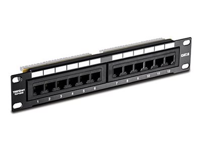 TRENDnet Patchpanel 12-Port Cat. 6 ungeschirmt (10 wide)