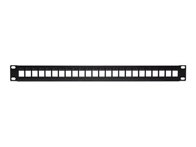 TRENDnet Patchpanel 24-Port Blank Cat6 1U 19 rackmount