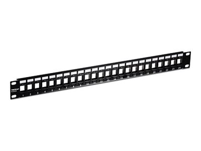 TRENDnet Patchpanel 24-Port Blank Cat6 1U 19 rackmount