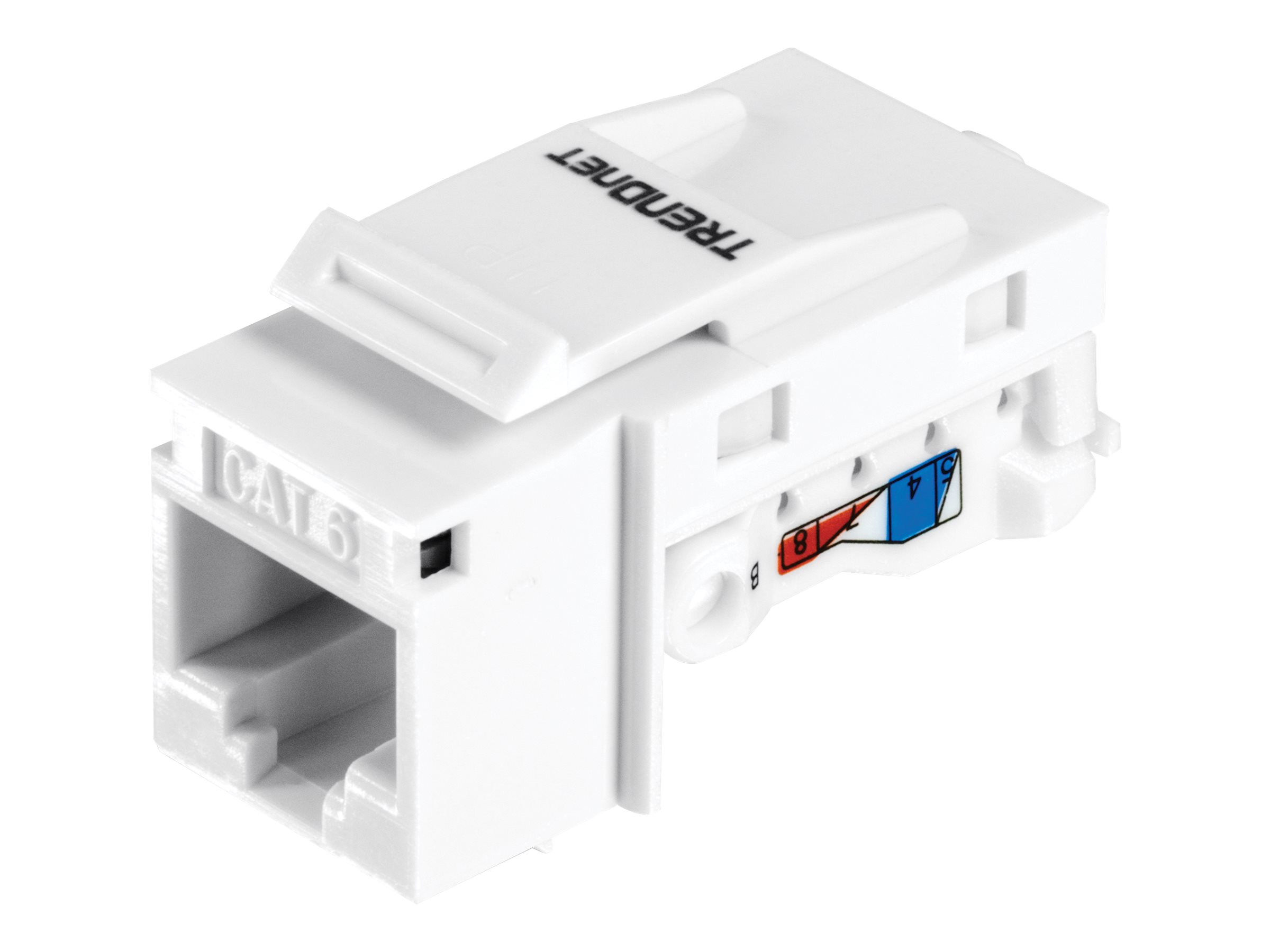 TRENDnet Keystone-Buchsen 25er-Pack Cat6 werkzeuglos 90°