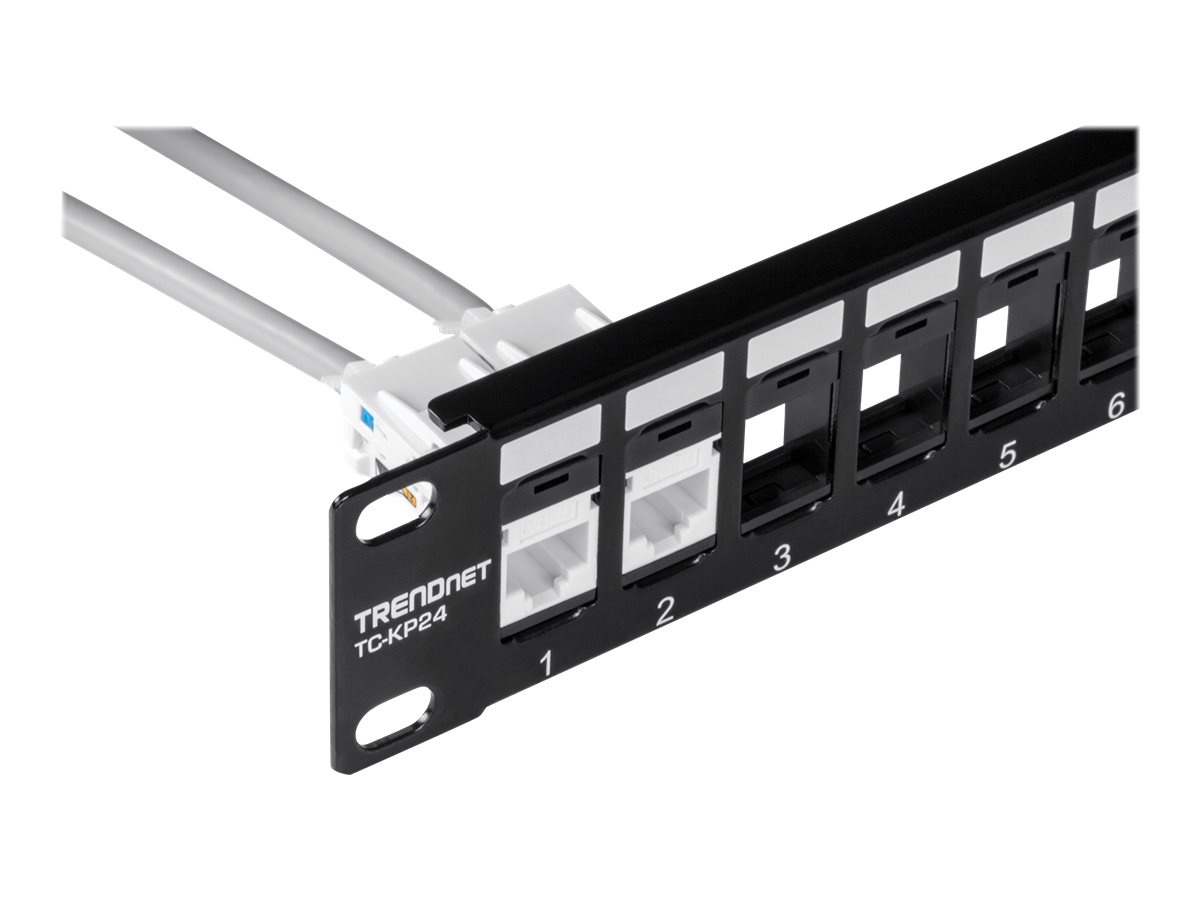 TRENDnet Keystone-Buchsen 25er-Pack Cat6 werkzeuglos 90°