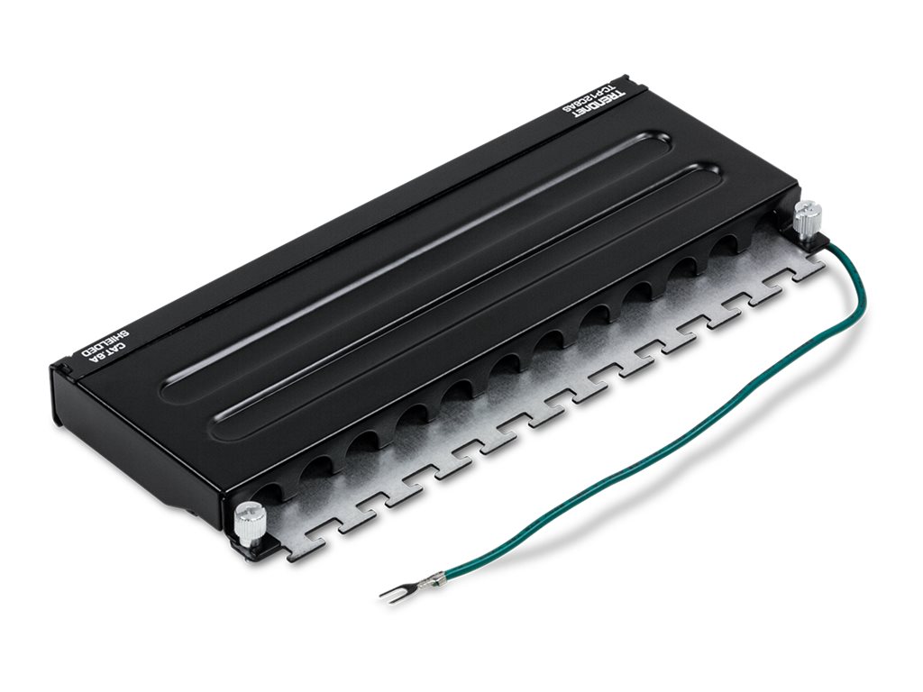 TRENDnet Patchpanel 12-Port Cat6a geschirmt (10 wide)