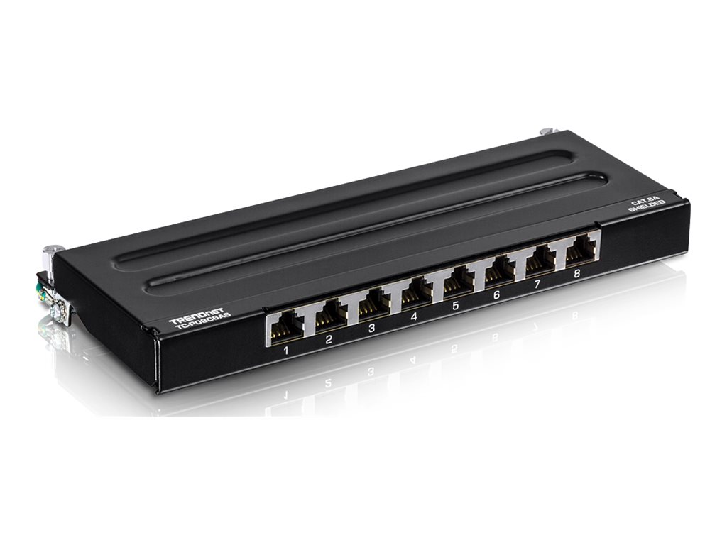 TRENDnet Patchpanel 8-Port Cat6A ungeschirmt (10 wide)