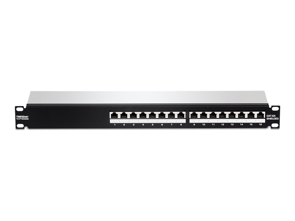 TRENDnet Patchpanel 16-Port Cat6A ungeschirmt (10 wide)