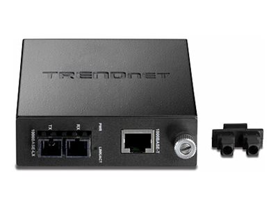 TRENDnet TFC-1000S50 FiberConv. 50KM 1000Base-T to 1000Base-FX Single Mode SC