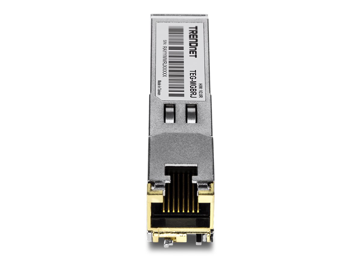 TRENDnet 1000BASE-T RJ-45 Copper SFP Module