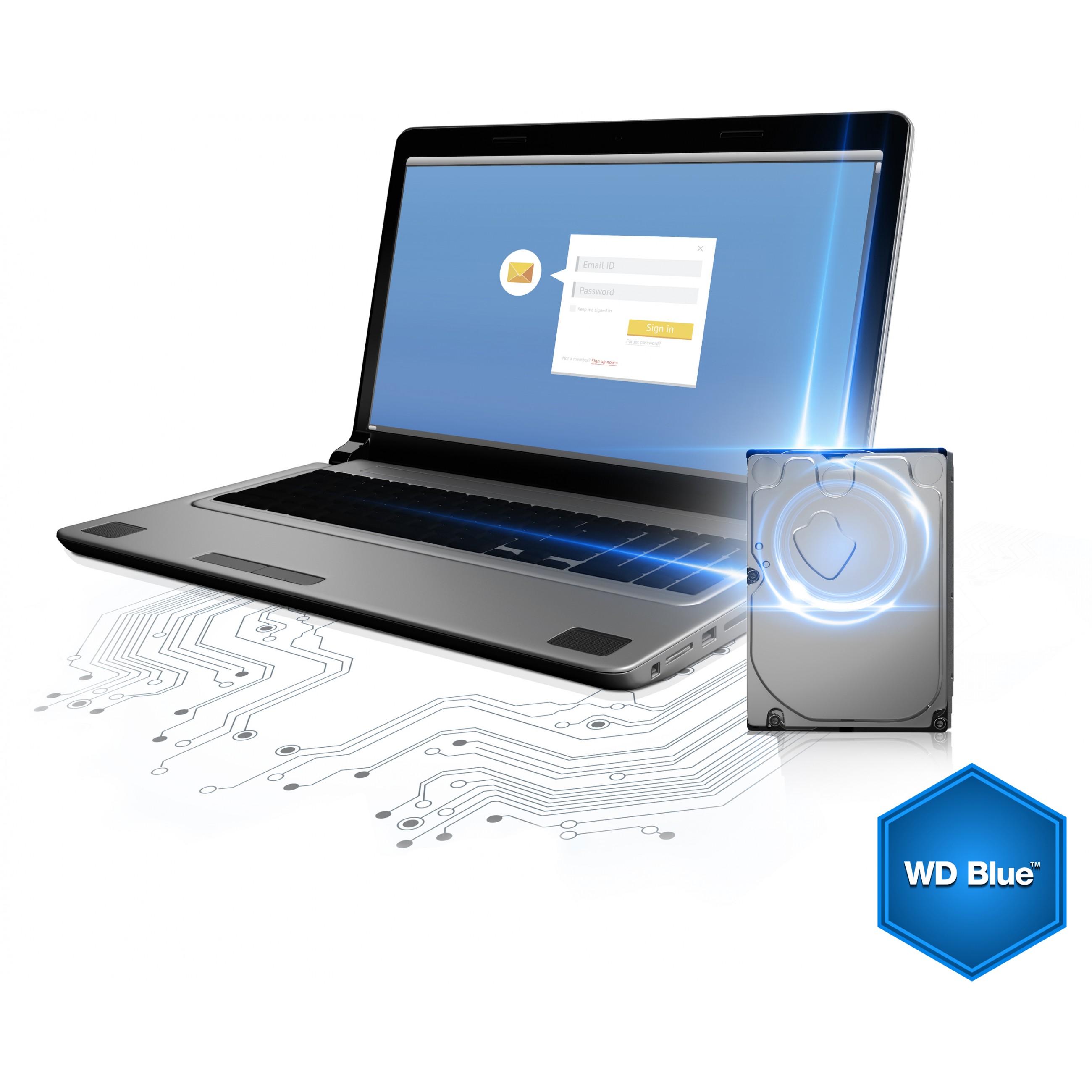 Western Digital Blue internal hard drive