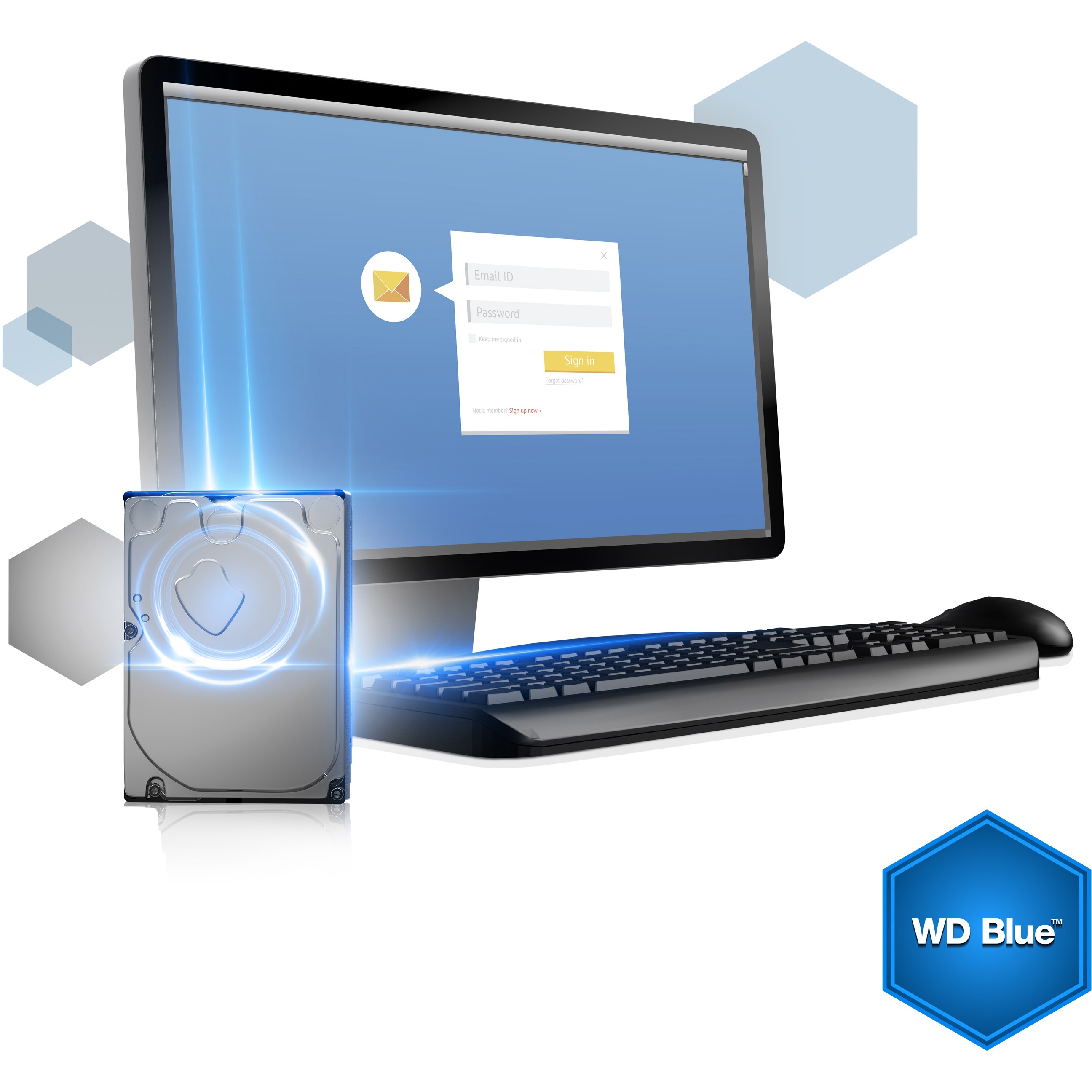 Western Digital Blue internal hard drive