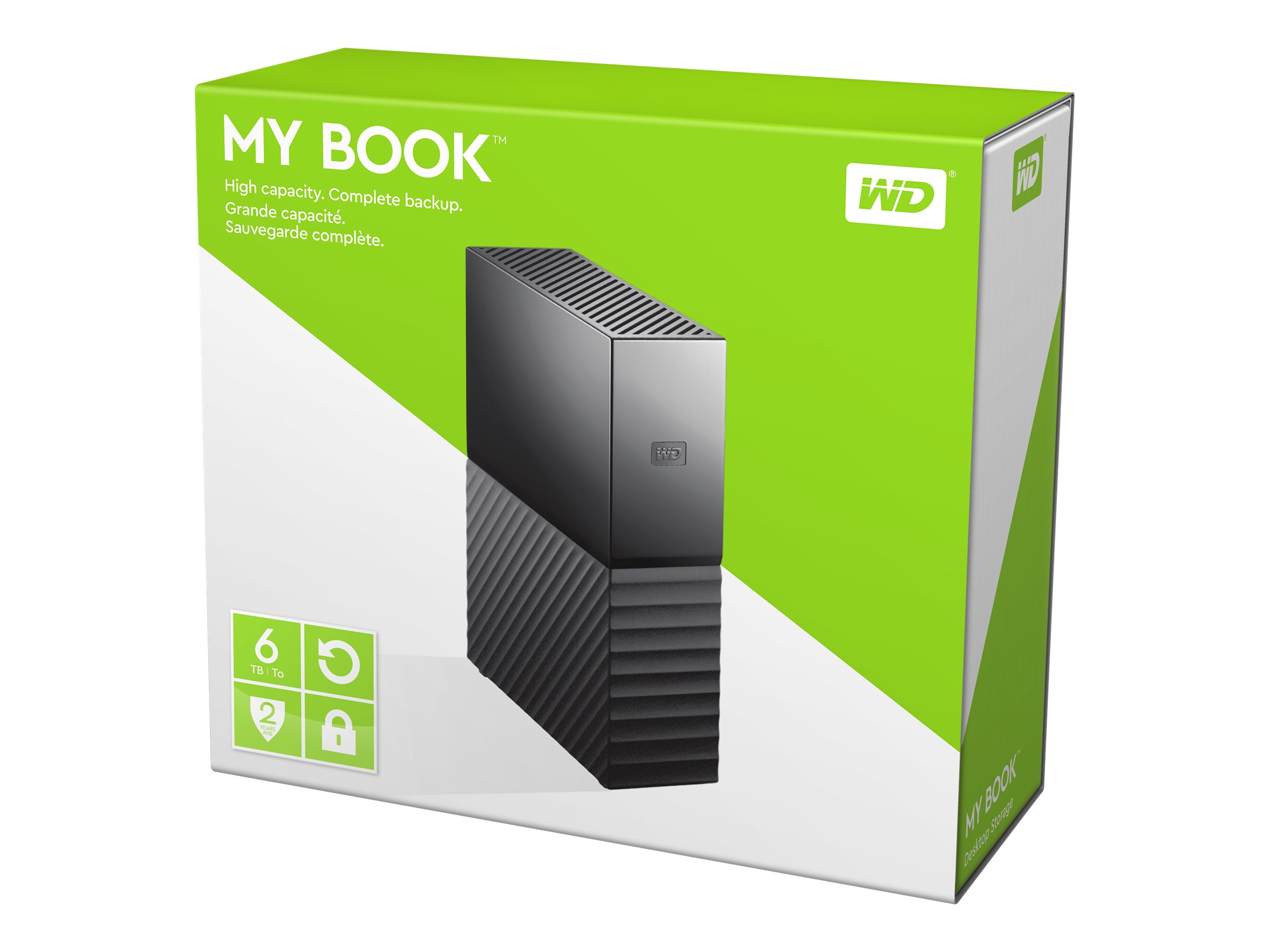 WD 8.9cm  6.0TB USB3.0 MyBook schwarz extern retail