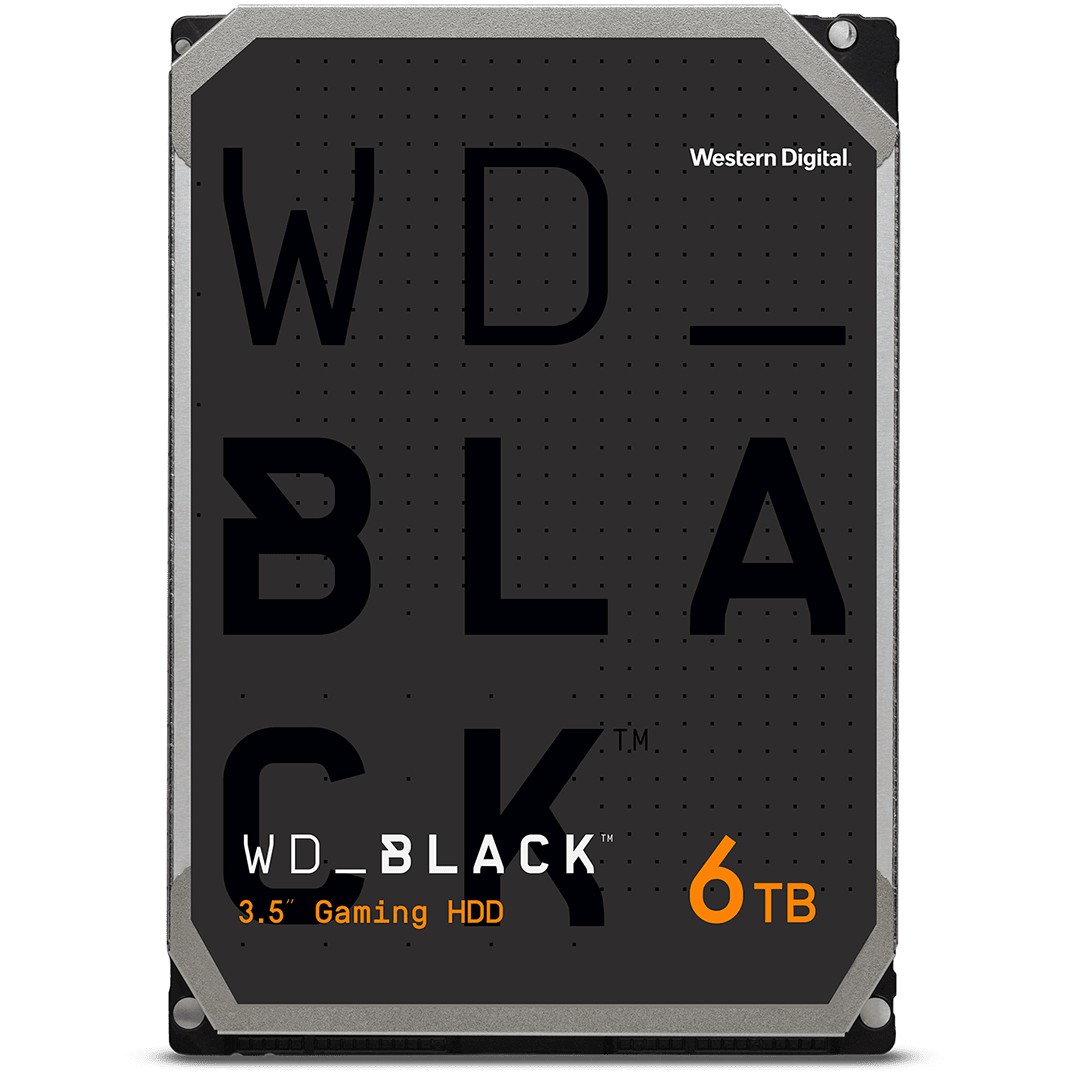 WD Black      8.9cm (3.5)  6TB SATA3 7200  128MB WD6004FZWX intern