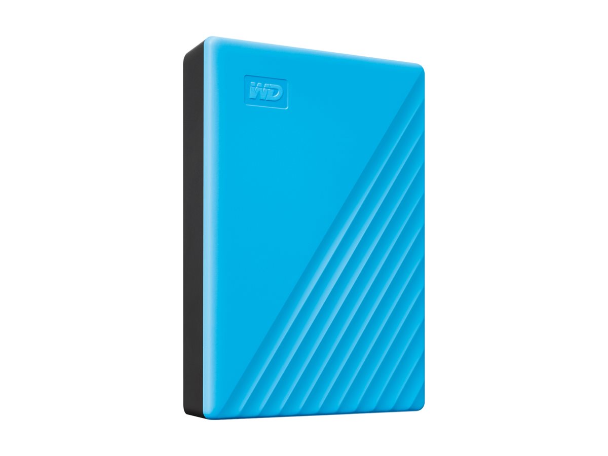 WD My Passport 6TB portable HDD Blue