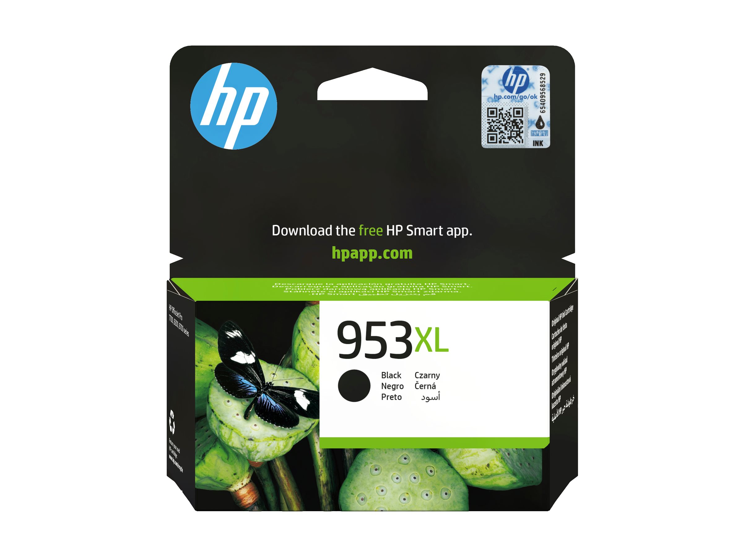 HP 953XL    Schwarz             Tintenpatrone 42,5ml
