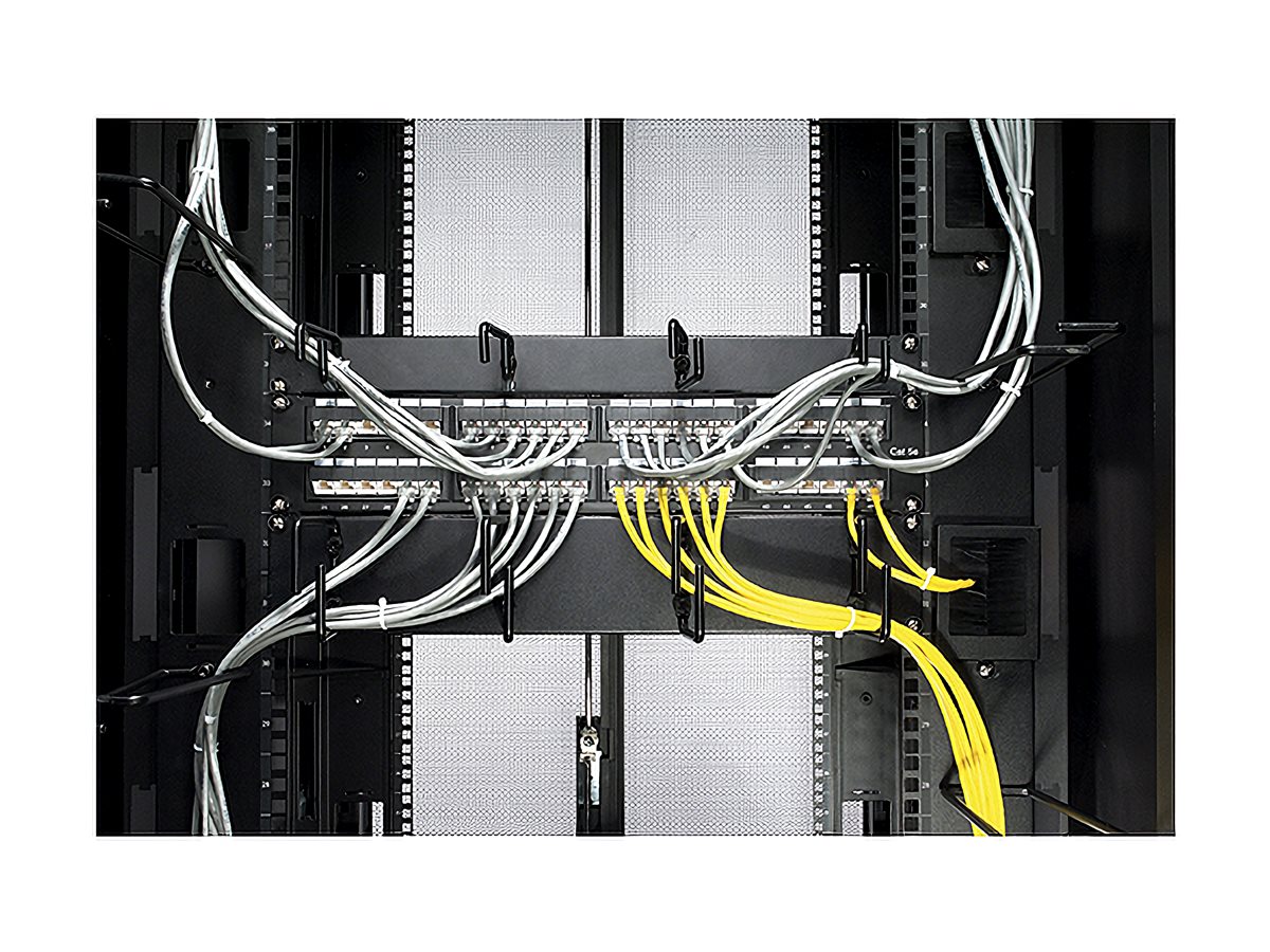 APC KabelOrganizer 2HE schwarz