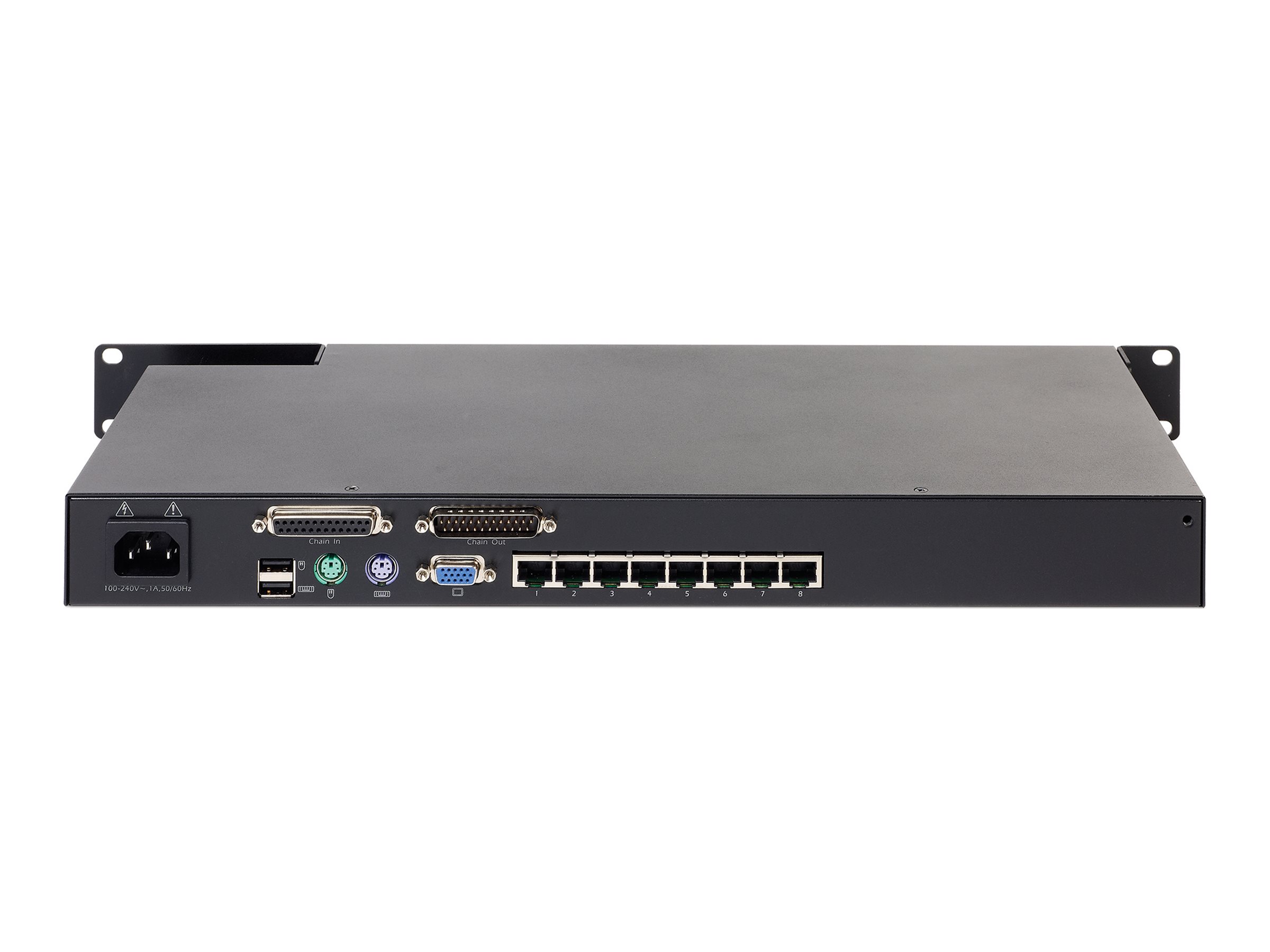 APC KVM SWITCH 2G - 1 Local User- 8 Port