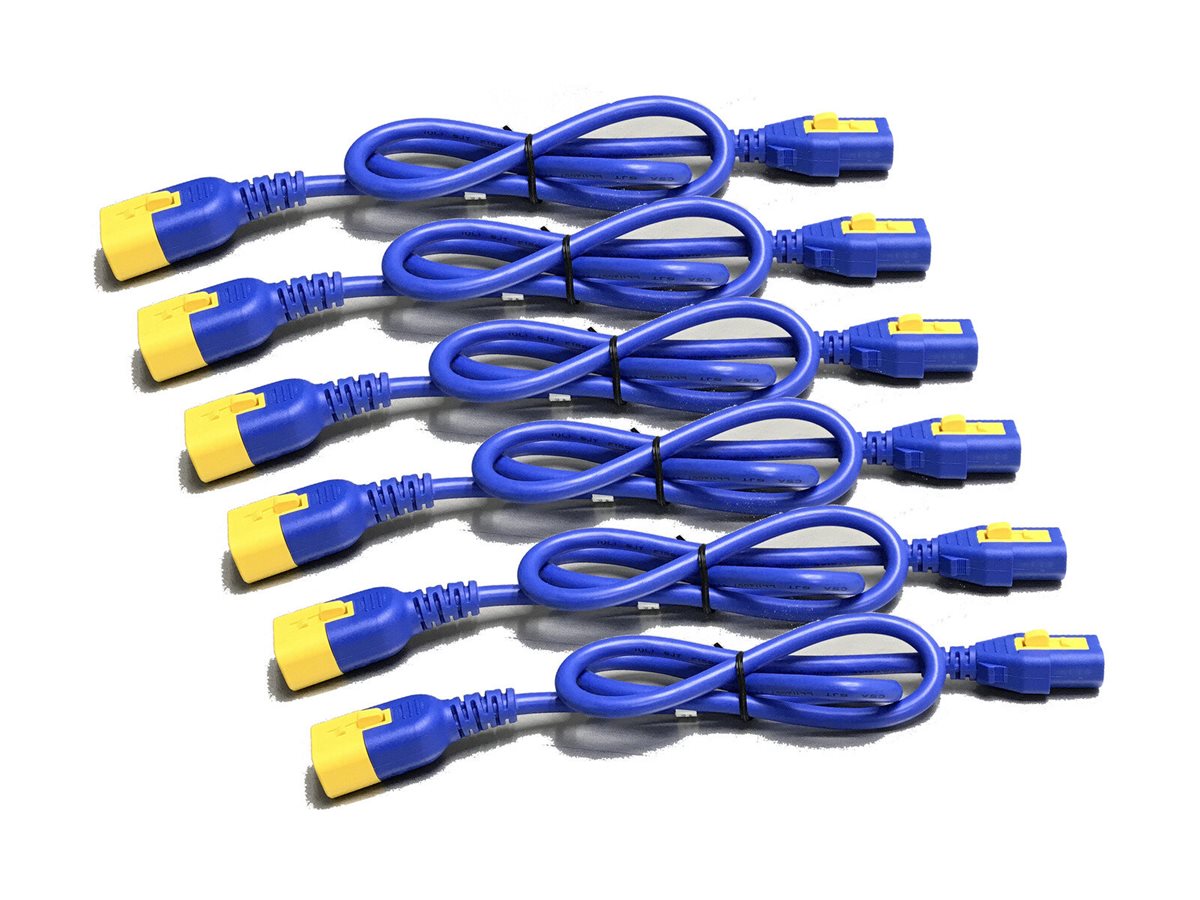 APC Power Cord Kit 6EA C13-C14 1.8m Blue
