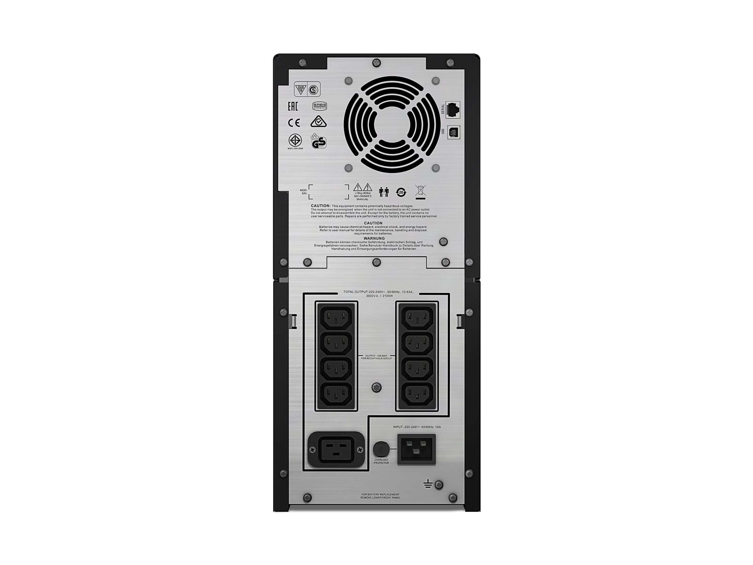 APC Smart-UPS C 3000VA LCD 230V