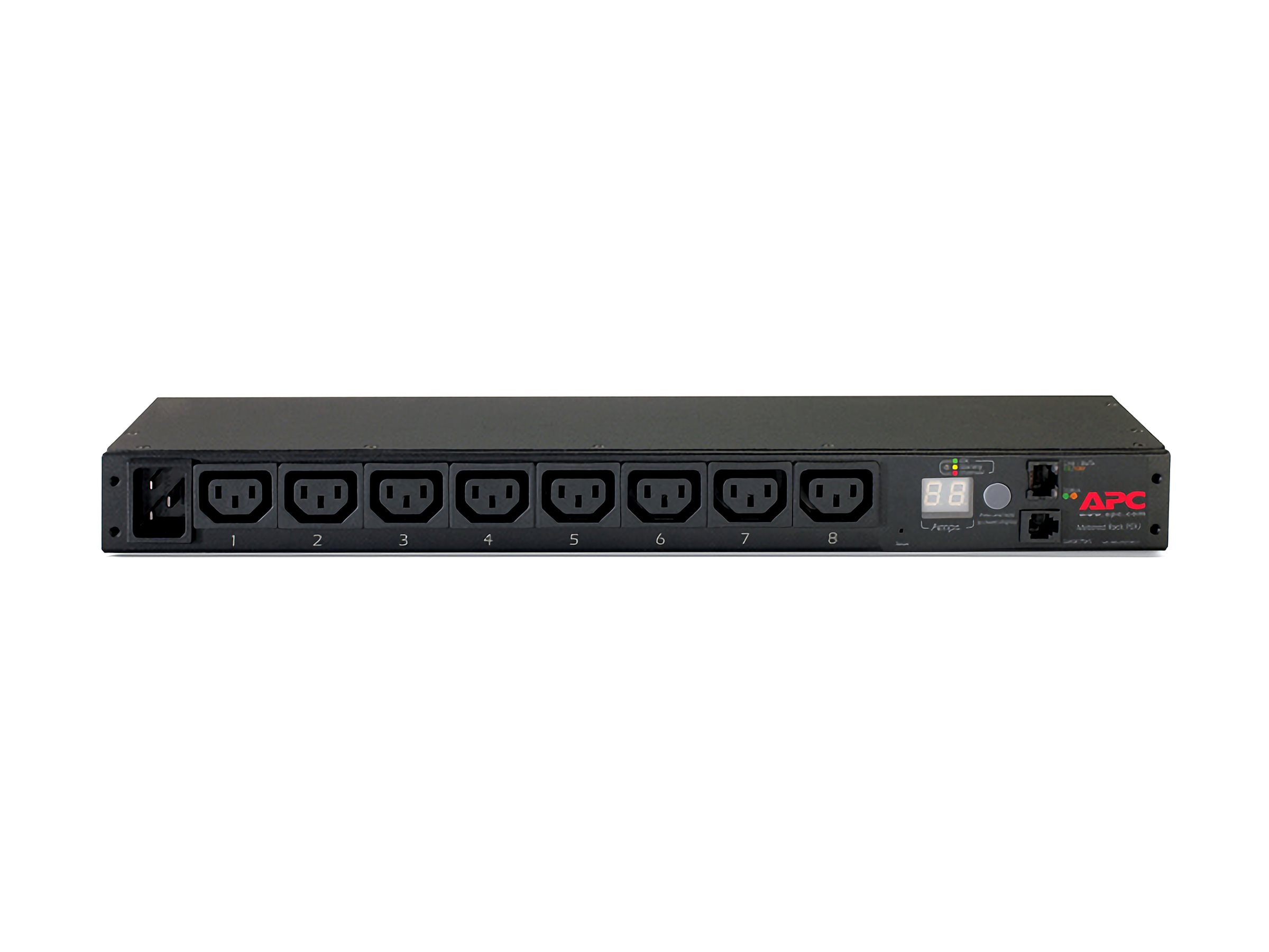 APC Rack PDU Metered 1U 16A 230V 8C13 In